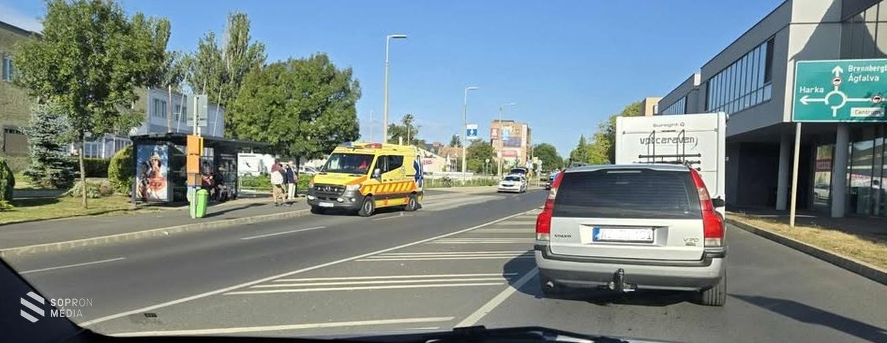 Gázolás történt a Győri úton