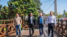 Átadták a felújított hidat Kópházán