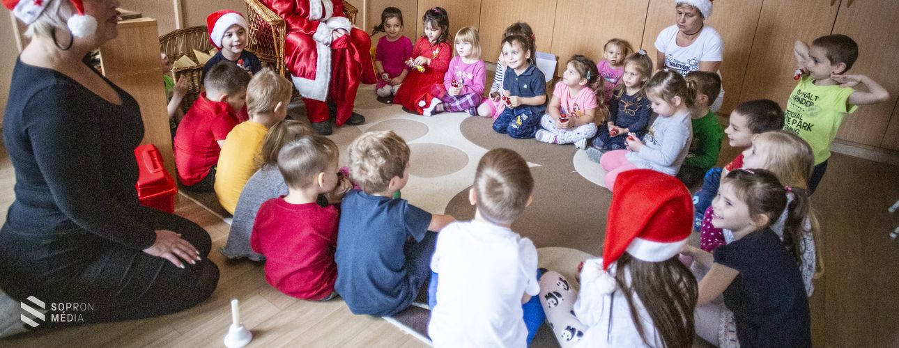 Nagy izgalommal várták a Mikulást az óvodások 