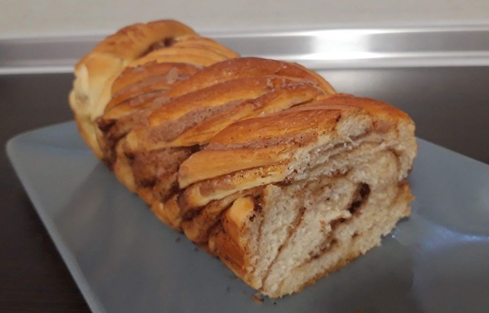 Fahéjas és kakaós csavart kalács