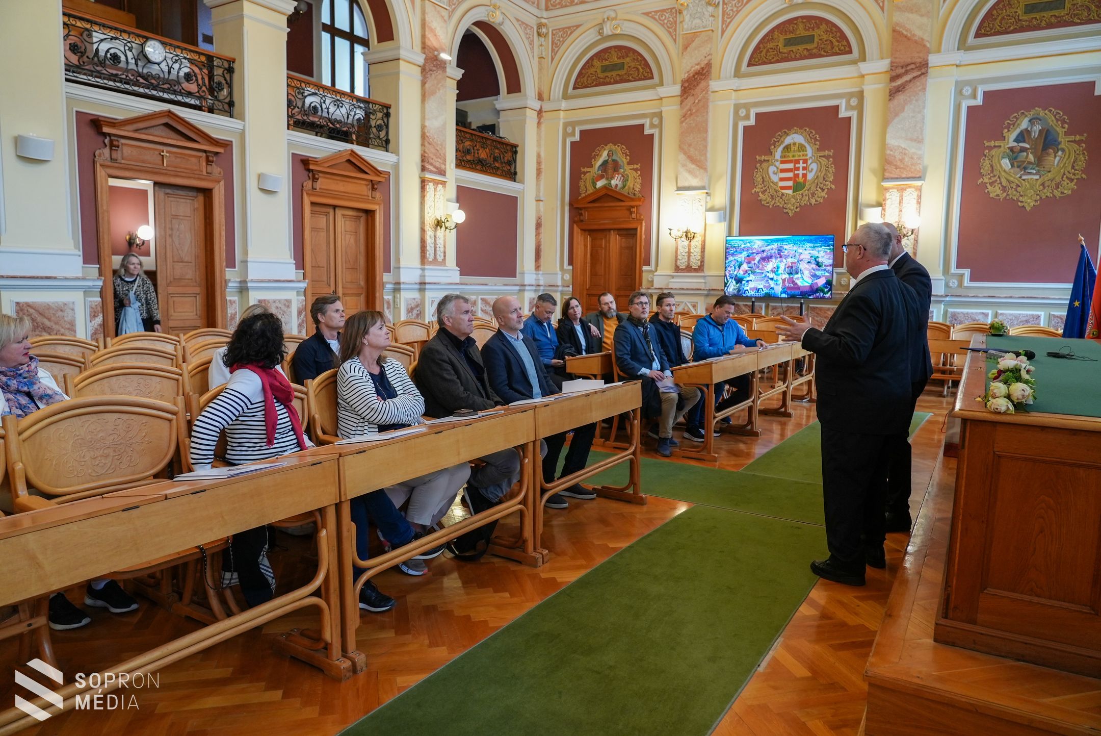 Norvég üzletemberek látogattak Sopronba