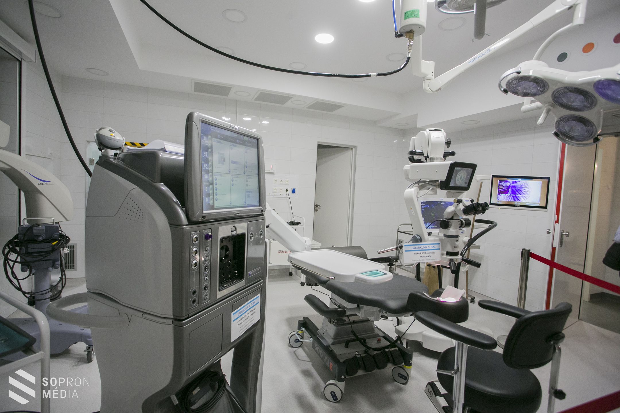 Lézerszemészeti klinikát adtak át Sopronban