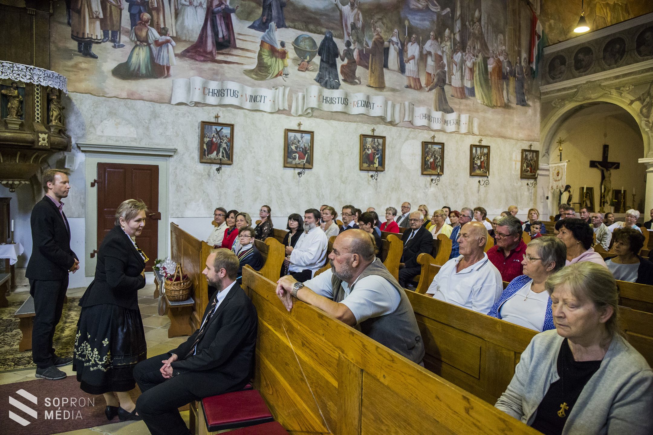 Szekendy Tamásra emlékeztek a bánfalvi Hegyi templomban 