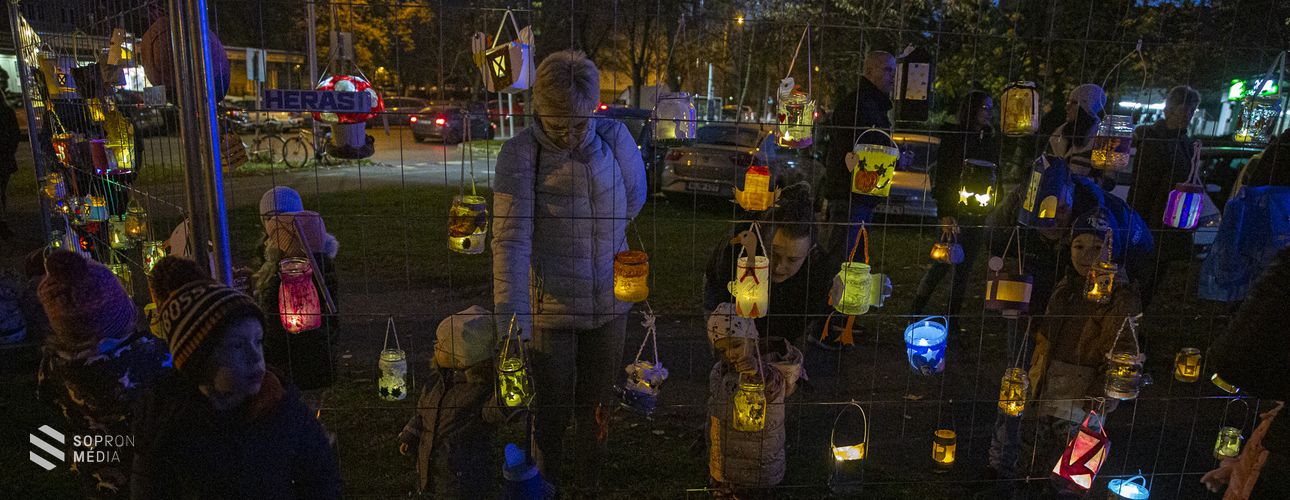 Szent Márton ünnepe a Jereván lakótelepen