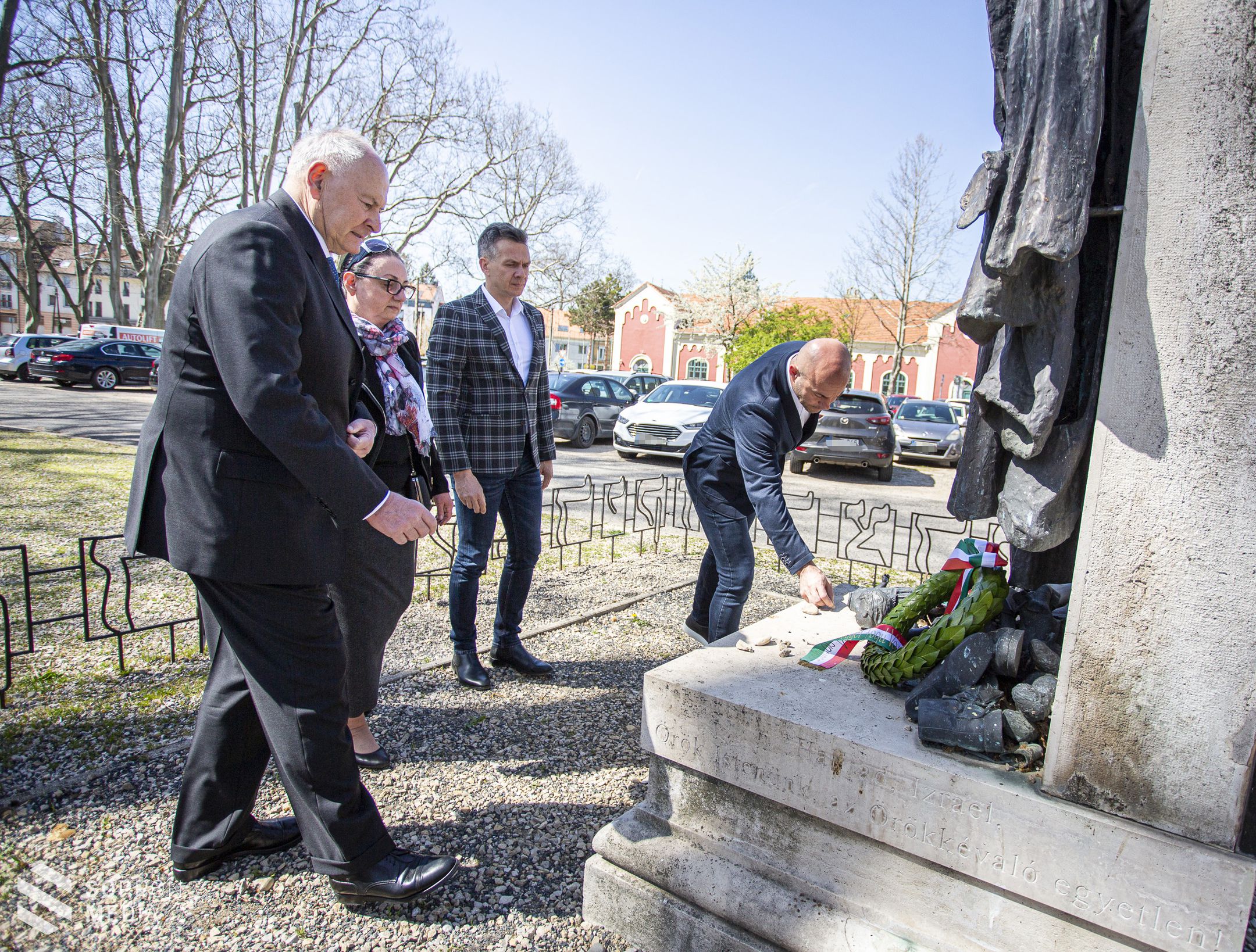 A holokauszt magyarországi áldozatairól emlékeztek meg