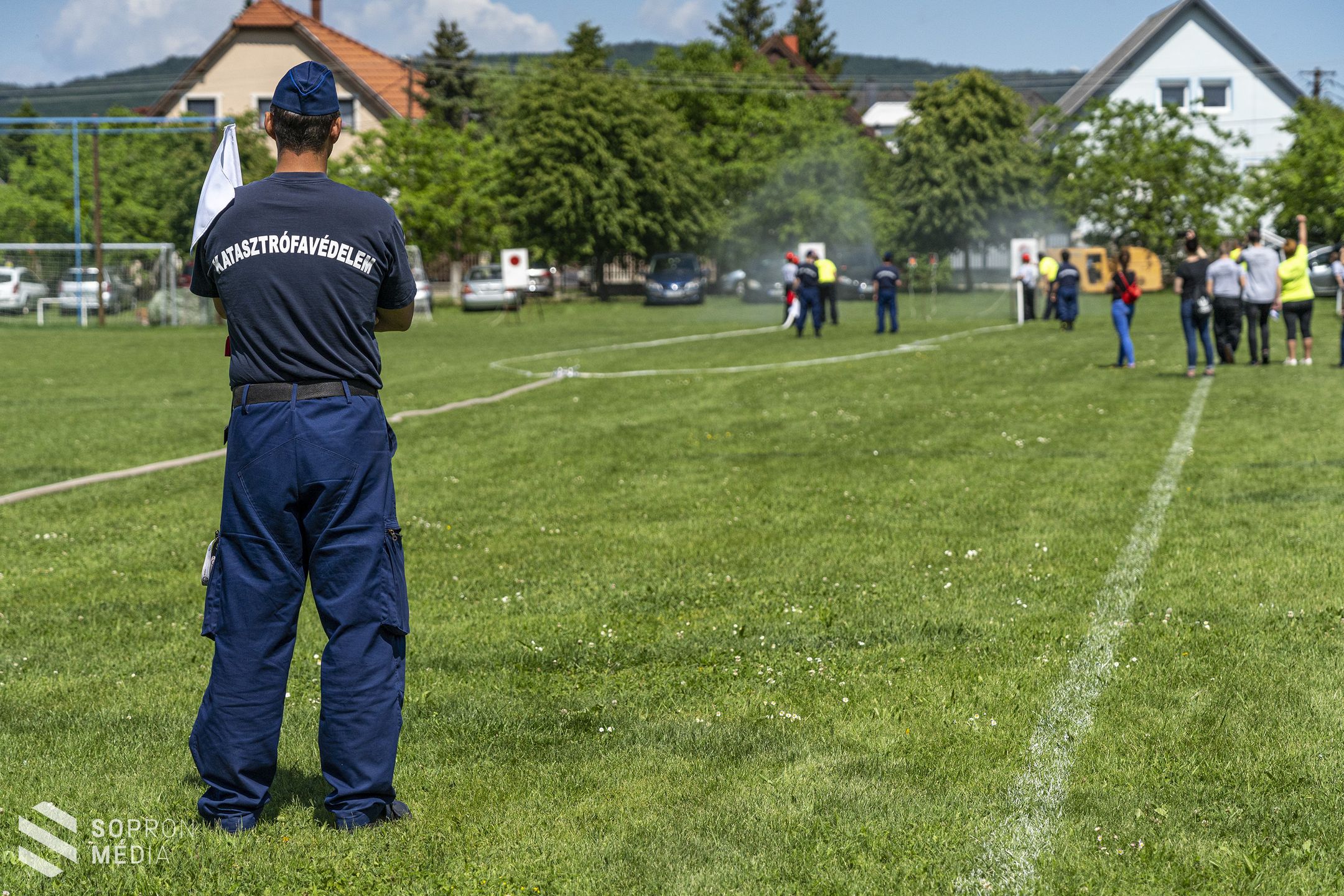 Önkéntes tűzoltók versengtek Harkán