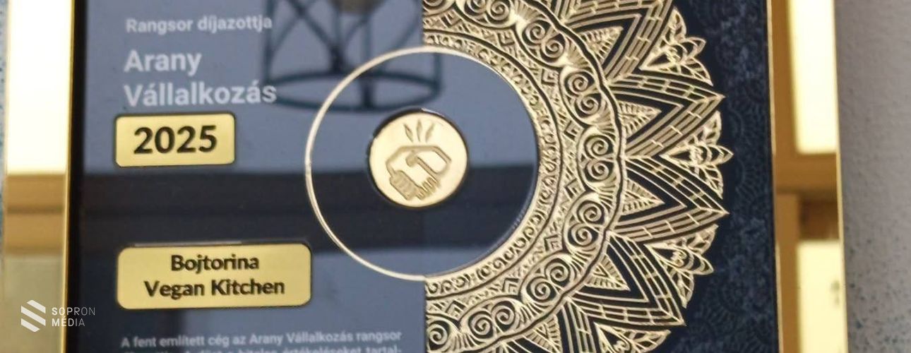 Országos elismerésben részesült a Bojtorina Étterem