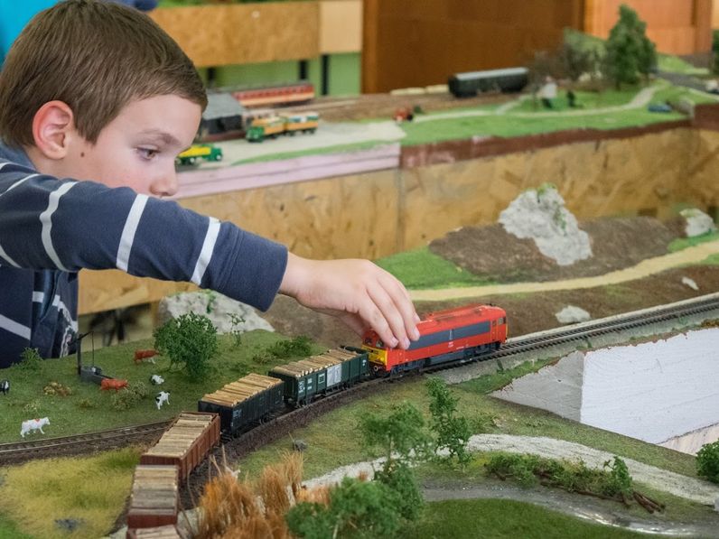 Népszerű volt a soproni vasútmodell kiállítás 