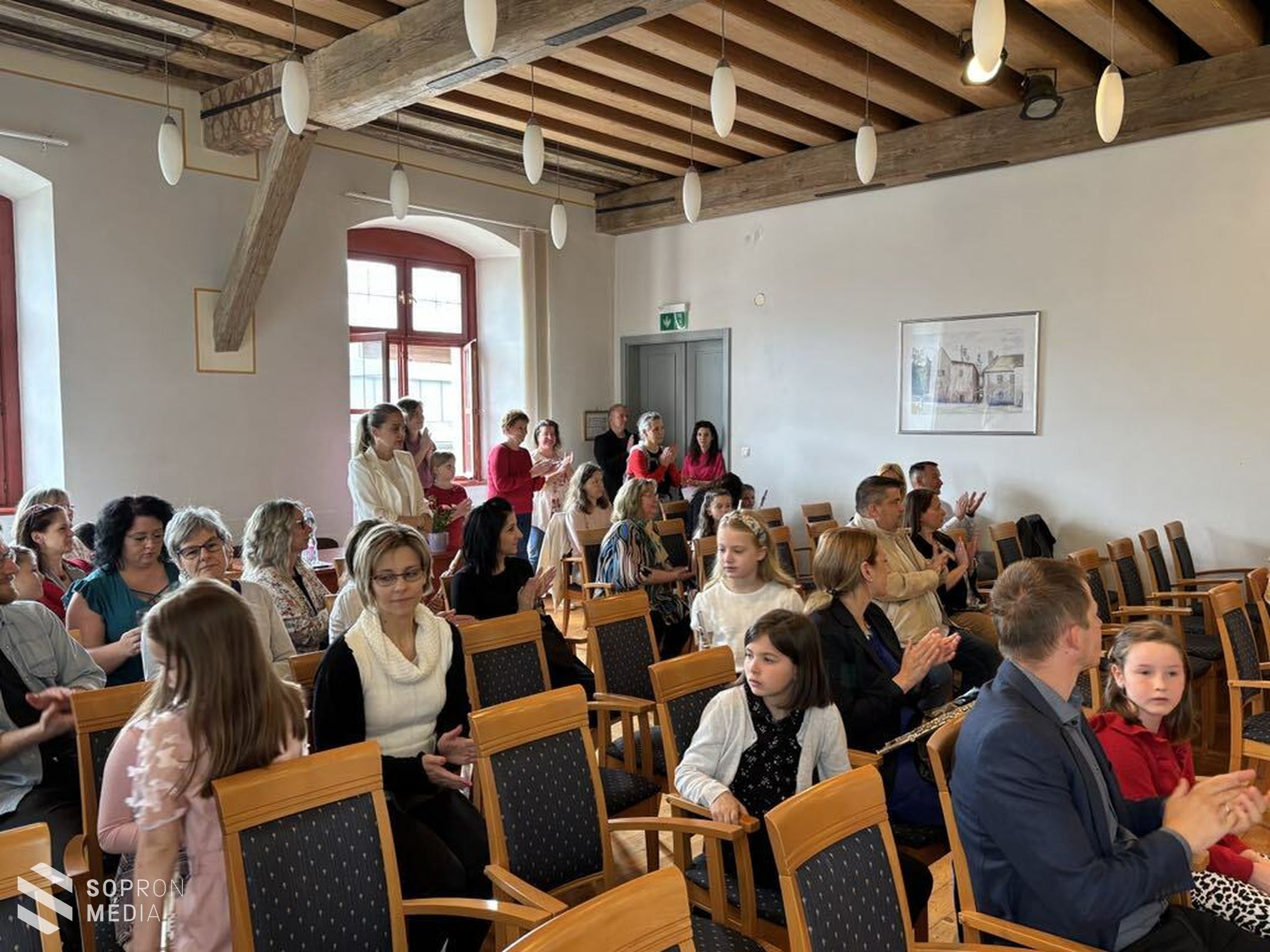 „Kicsinyek” fúvós fesztiválját rendezték meg a Horváth József Alapfokú Művészeti Iskola Sopron projekthetének keretében