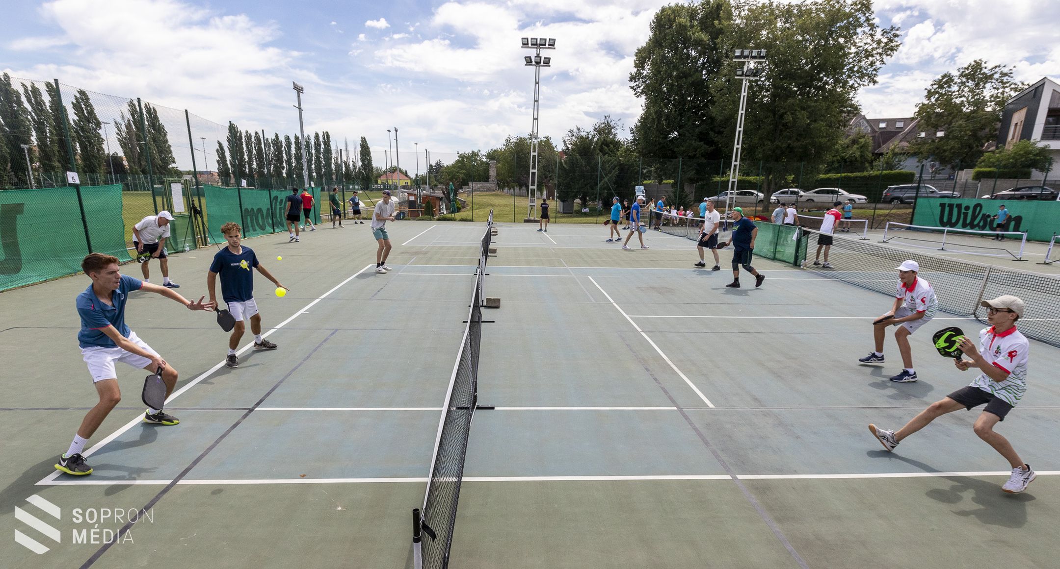 Sopronban hirdették ki az Országos Pickleball Bajnokság férfi páros kategóriájának eredményeit