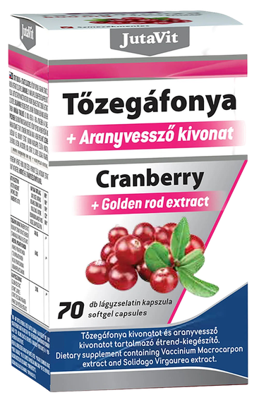 JutaVit Tőzegáfonya kapszula (60x+10x)