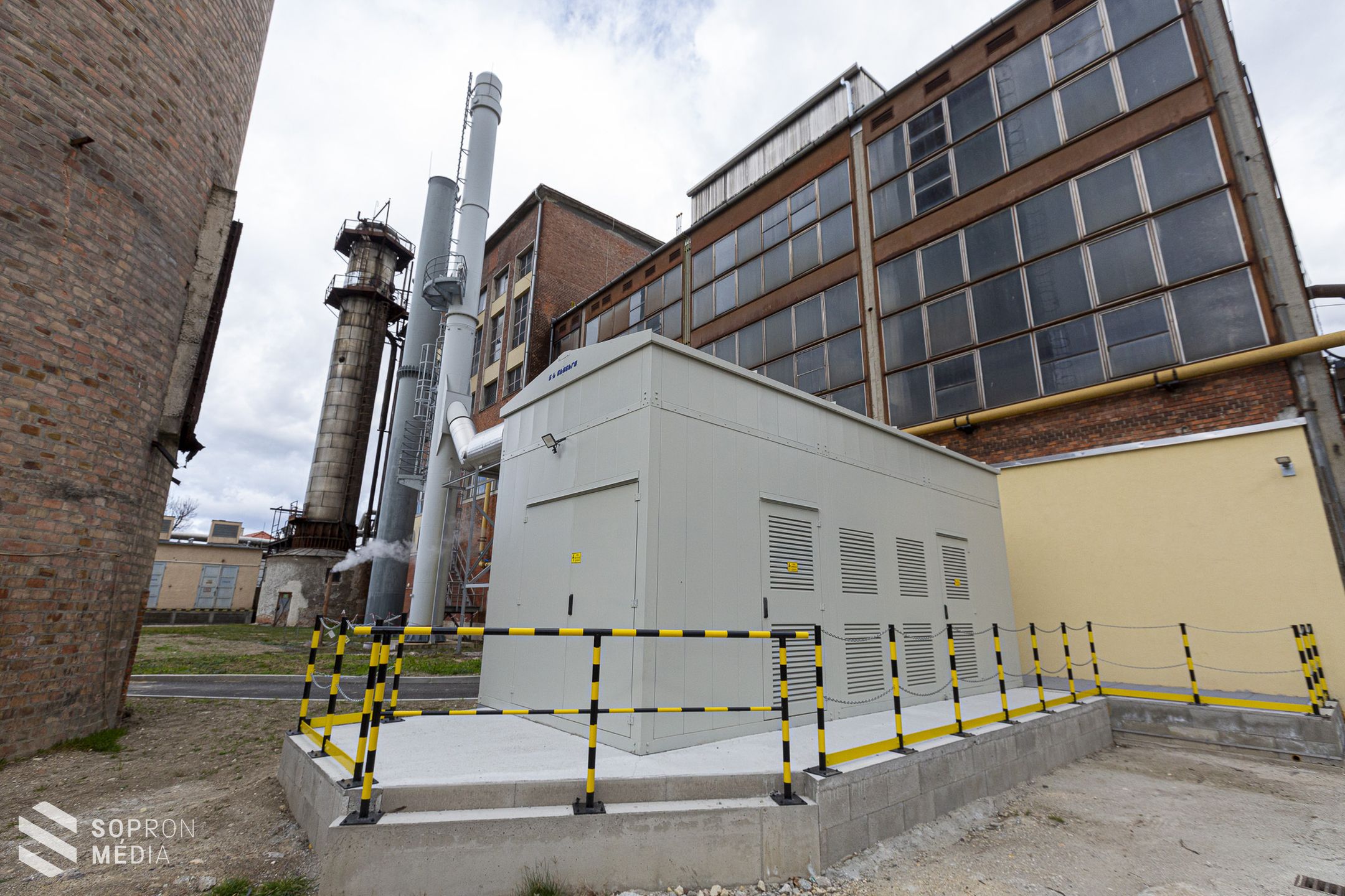 Üzembe helyezték az Alteo első elektromos fűtésű kazánját Sopronban