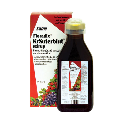 Floradix Floravital Vas szirup (250ml)