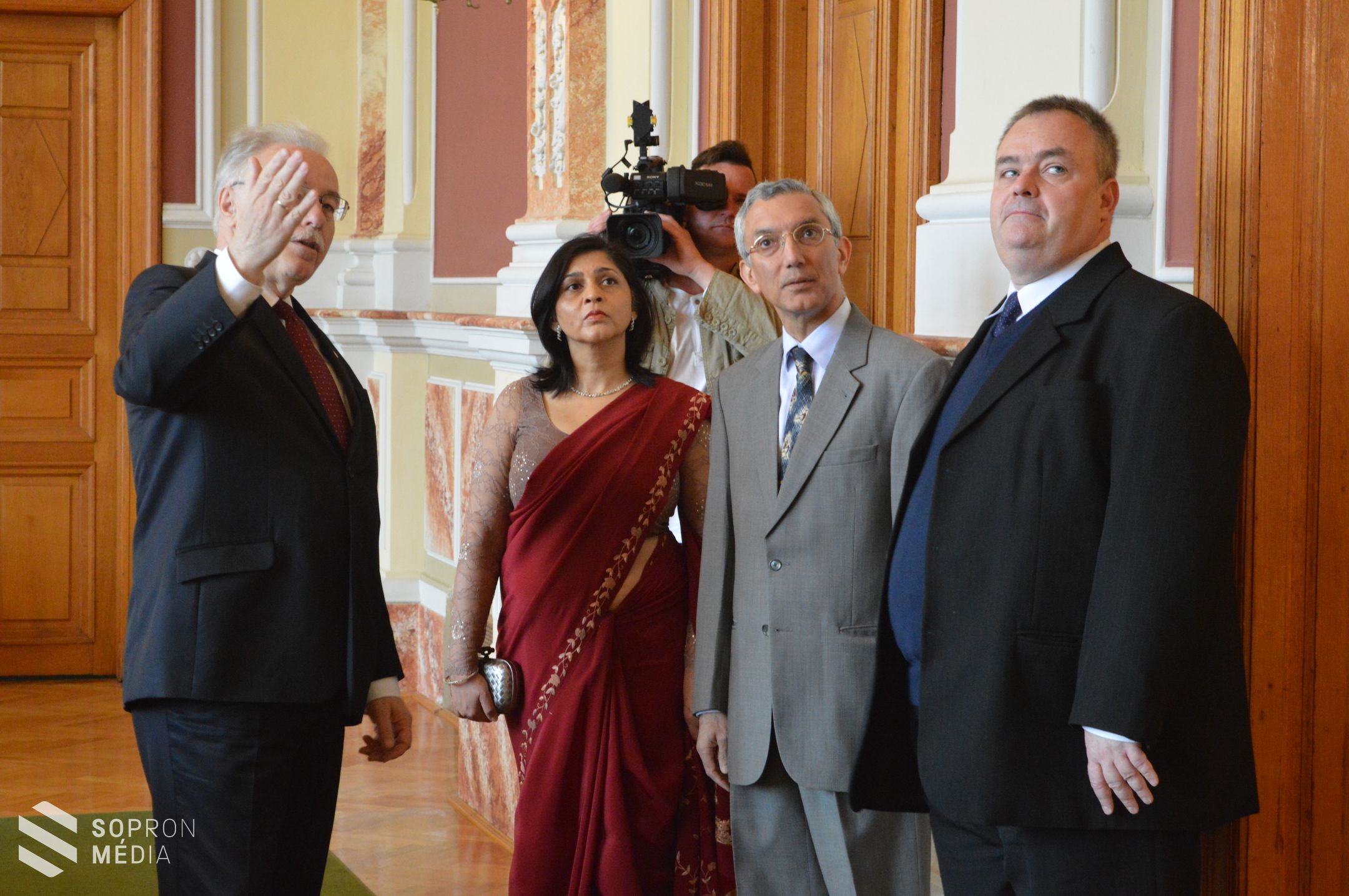 India nagykövete járt Sopronban