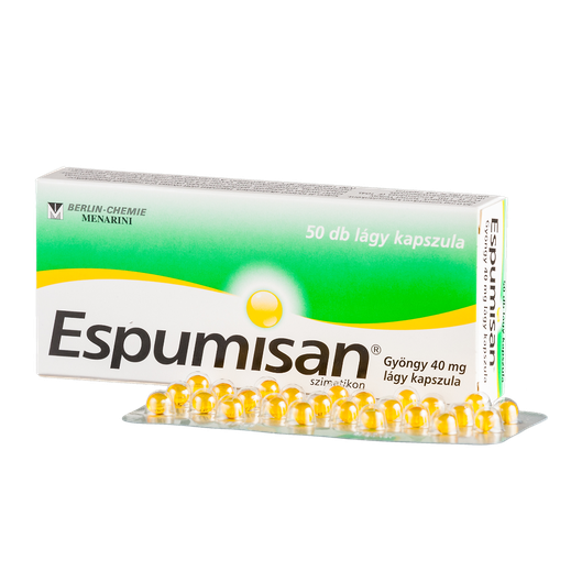 Espumisan Gyöngy 40 mg lágy kapszula (50x)