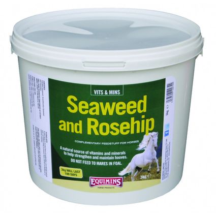 EQUIMINS SEAWEED & ROSEHIP-Tengeri moszat és csipkebogyó 3 kg