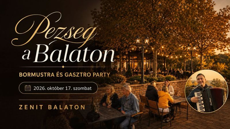 Pezseg a BALATON! Őszi bor- és pezsgőmustra & gasztro party szolgáltatás képe