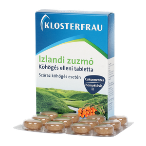 Klosterfrau Izlandi zuzmó tabletta köhögés ellen (24x) termék kép