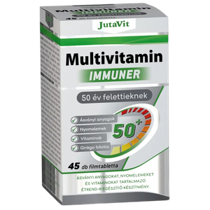 JutaVit Multivitamin SENIOR  50+ tabletta (45x) termék kép