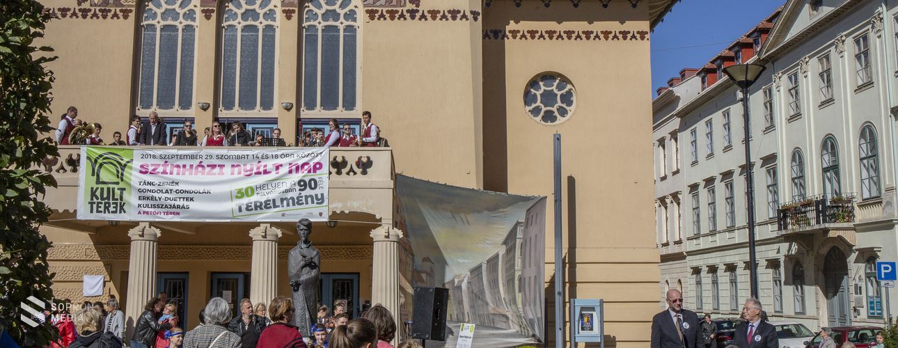 „Összművészeti térélmény” a soproni belvárosban