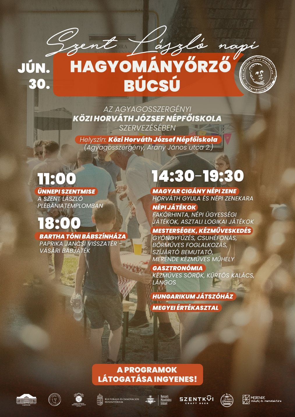 Szent László napi hagyományőrző búcsú