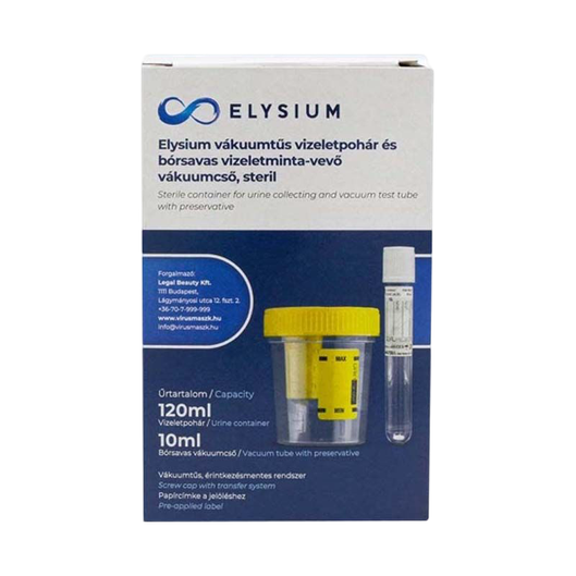 Elysium bórsav+ vákuumcső, vizeletgyűjtő készlet (1x)