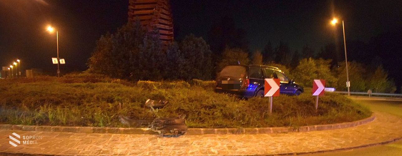 Balesetet okozott az ittas vezető Sopronban