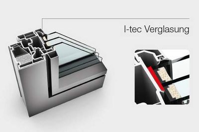 Internorm I-Tec Üvegezés