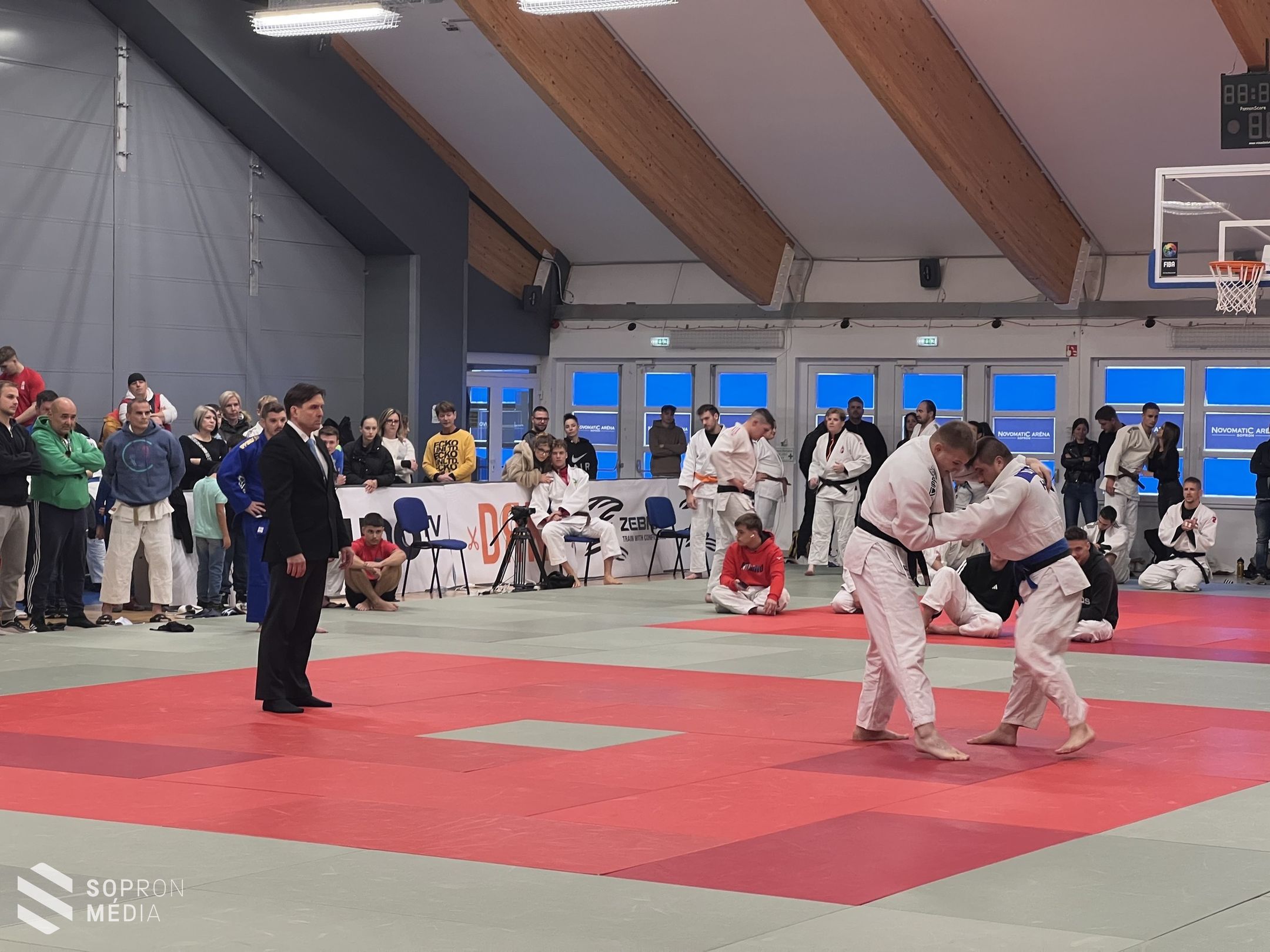 Ismét Sopronban versenyeztek a judósok