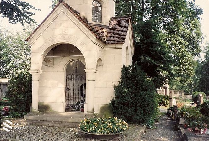Liszt Ferenc sírja Bayreuthban 