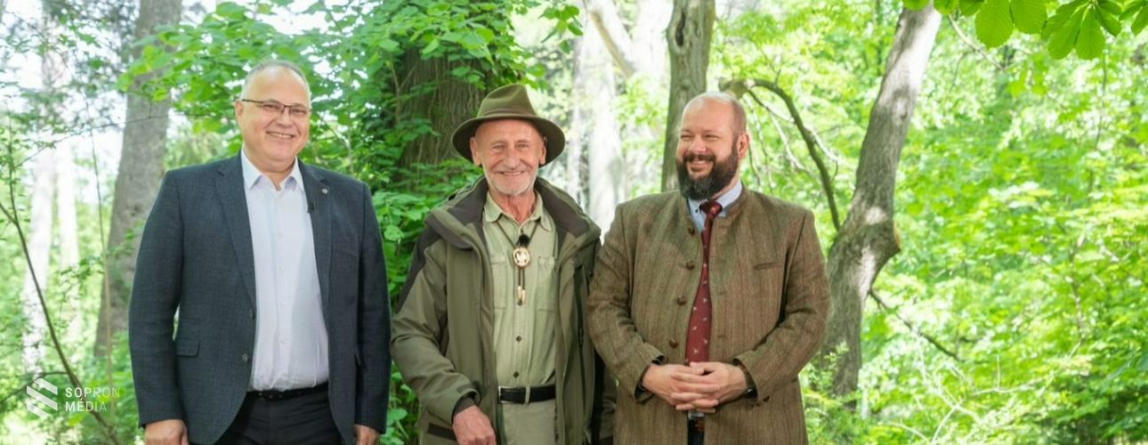 A Soproni Egyetemre látogatott Reviczky Gábor