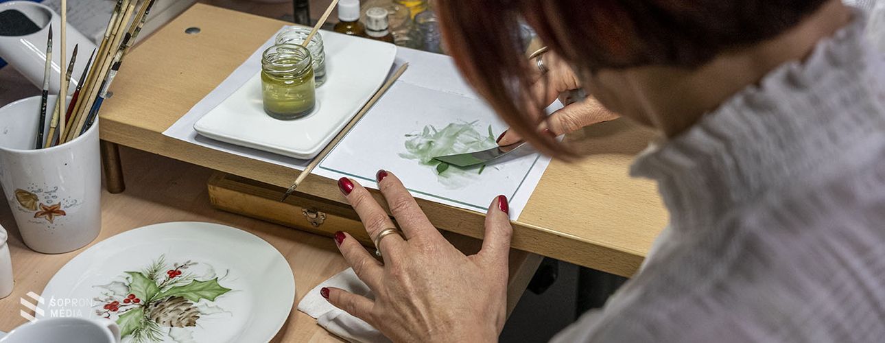 Csodás porcelánok Sopronból