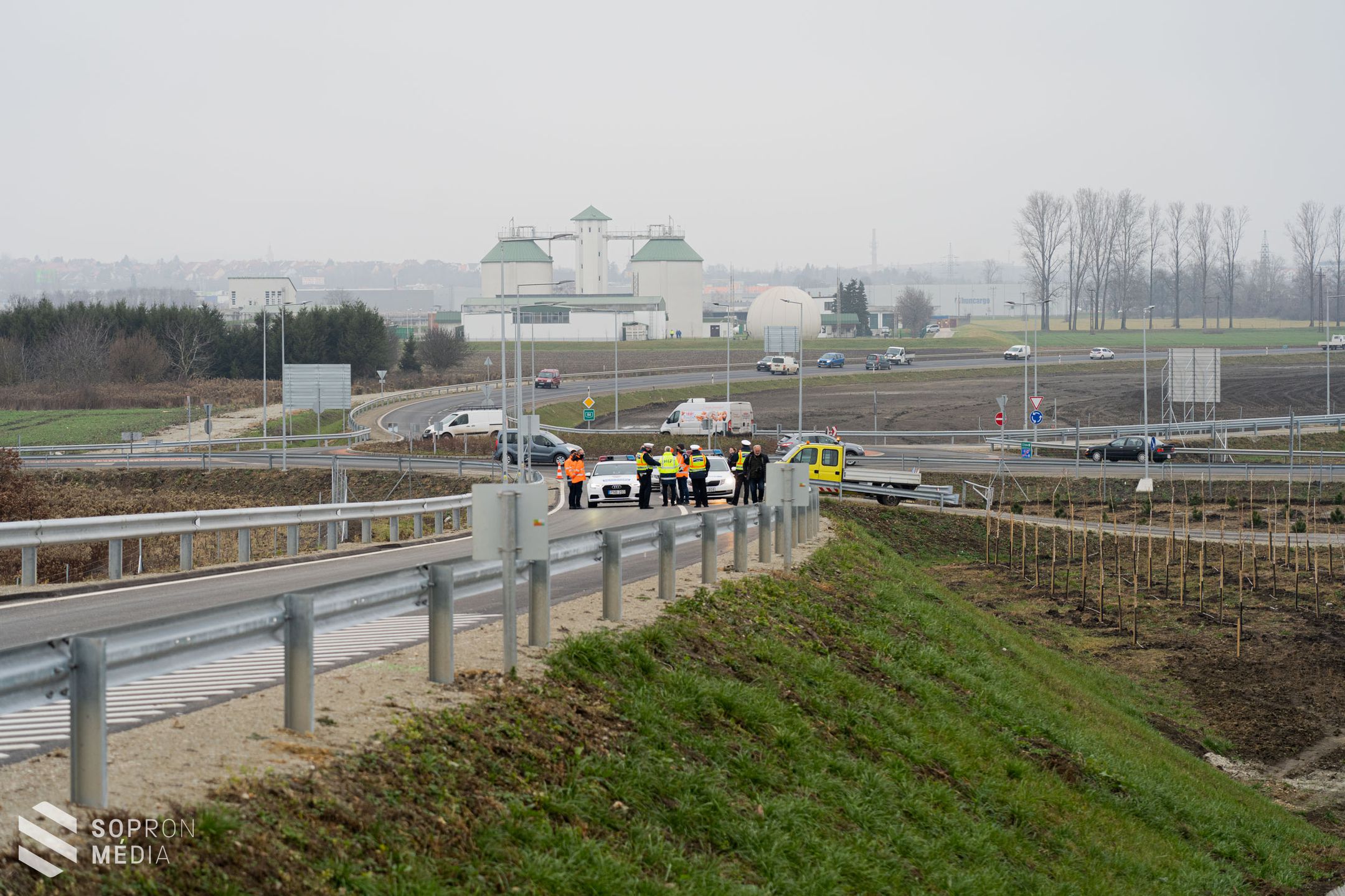 Elkészült az M85-ös gyorsforgalmi út Sopron és Csorna közötti szakasza