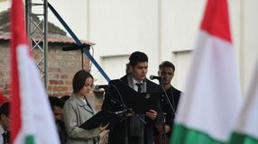 Az aradi vértanúk emléke előtt tisztelgett a város