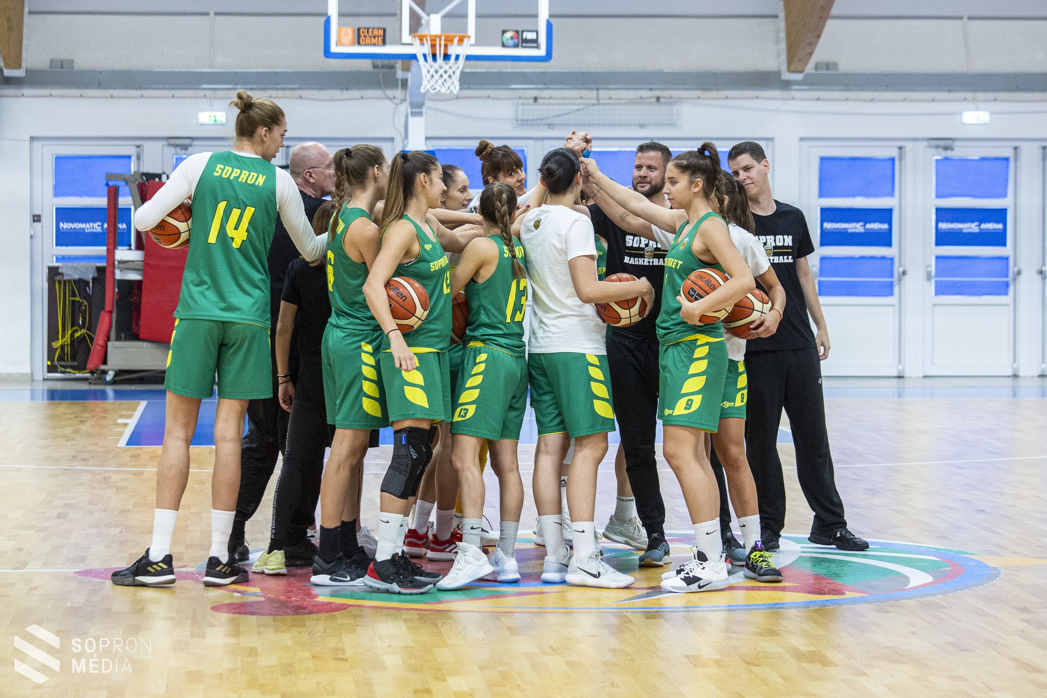 Médianapot tartott a Sopron Basket