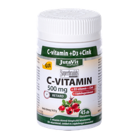 JutaVit C-vitamin  500 mg Csipkebogyó+D3 retard ft (45x)