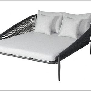 Santa Cruz Sonnenliege, Aluminiumgestell, Seilgeflecht grau 226.290 Ft