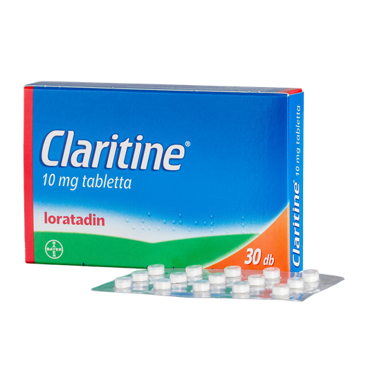 Claritine 10 mg tabletta (30x)