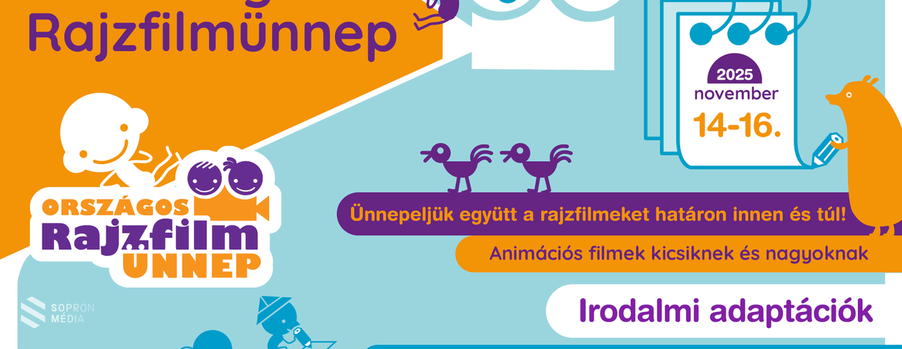 A XI. Országos Rajzfilmünnep soproni állomásai