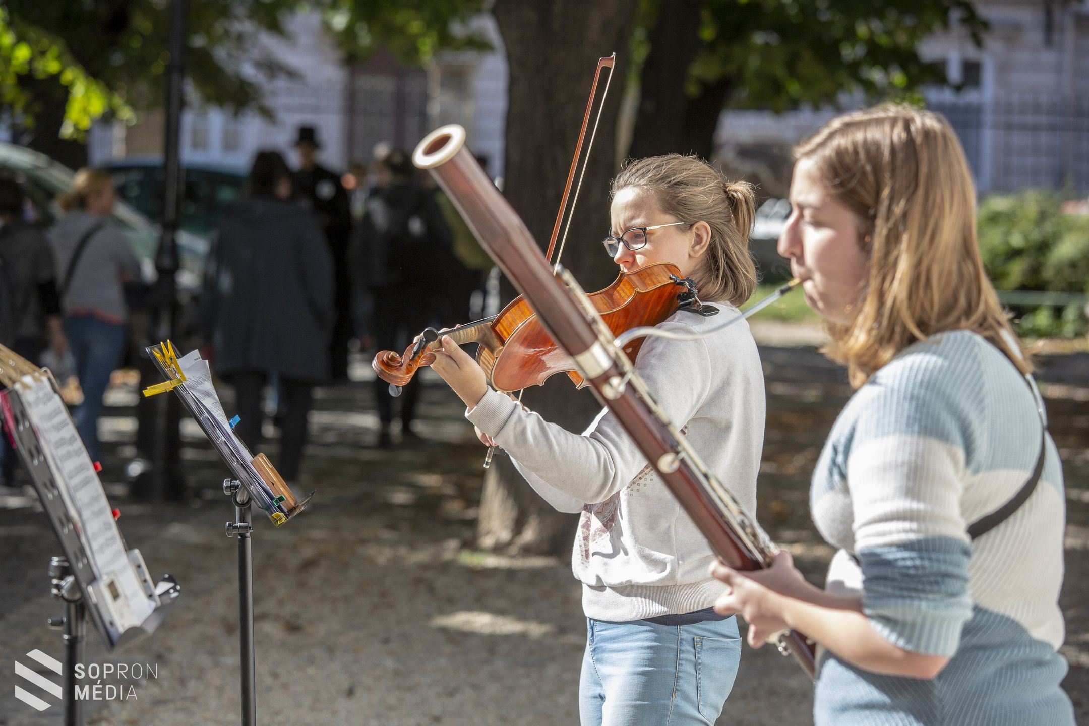„Összművészeti térélmény” a soproni belvárosban