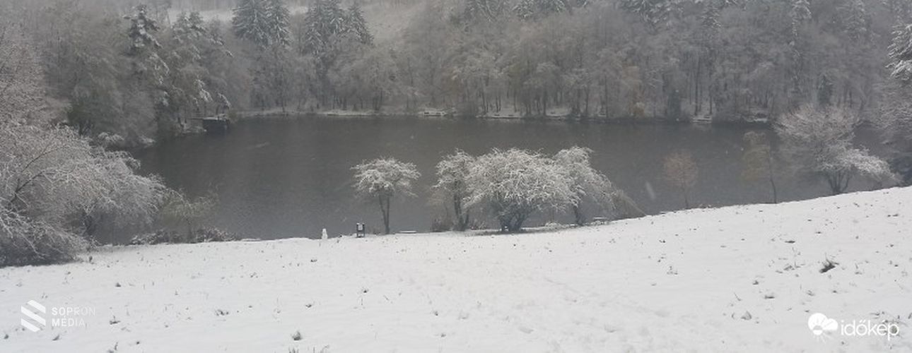 5 éve már fehérbe borult a táj Sopron környékén