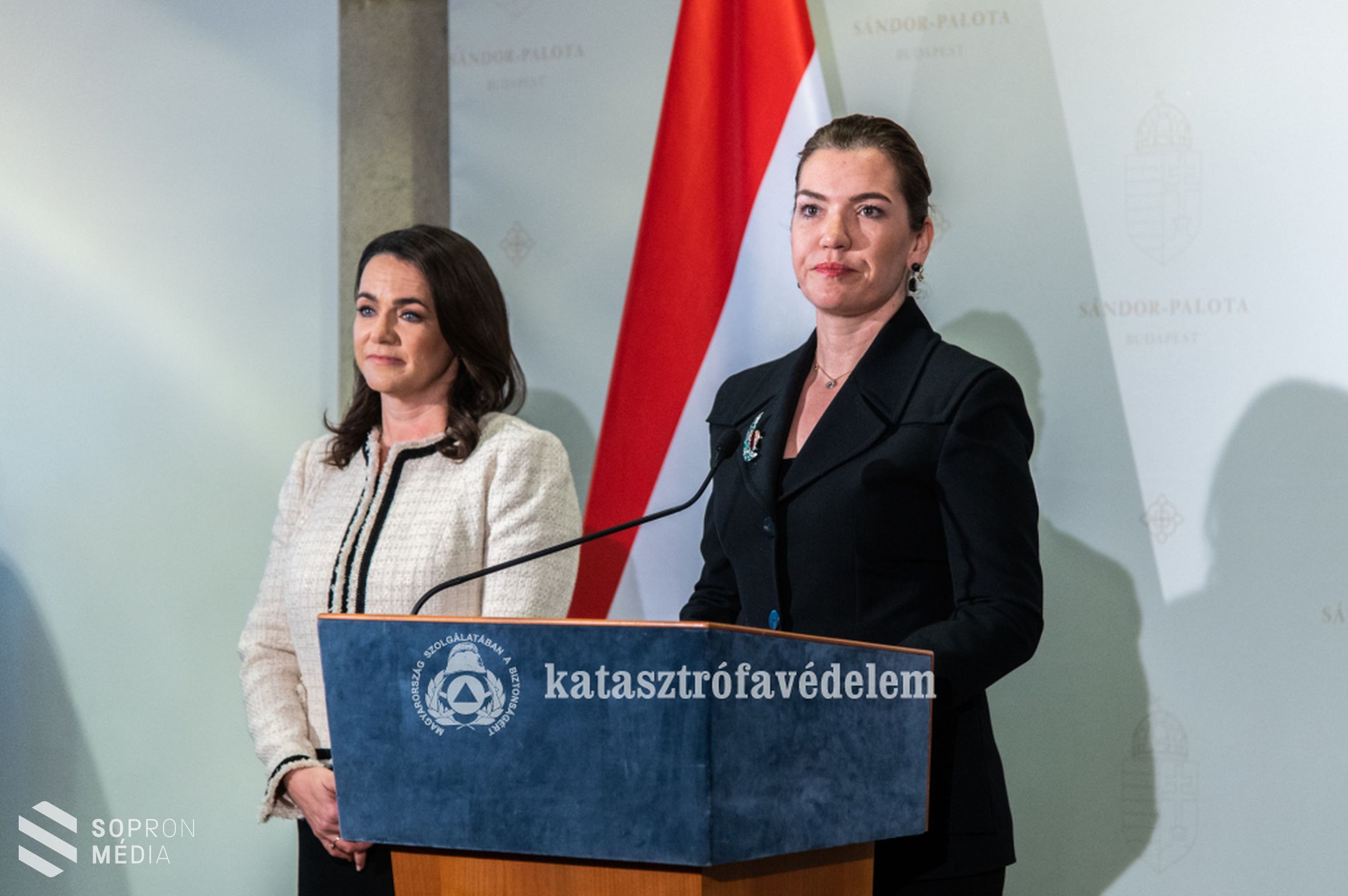 Török-szíriai földrengés - A Sándor-palotában köszöntötték a mentési munkálatok magyar résztvevőit