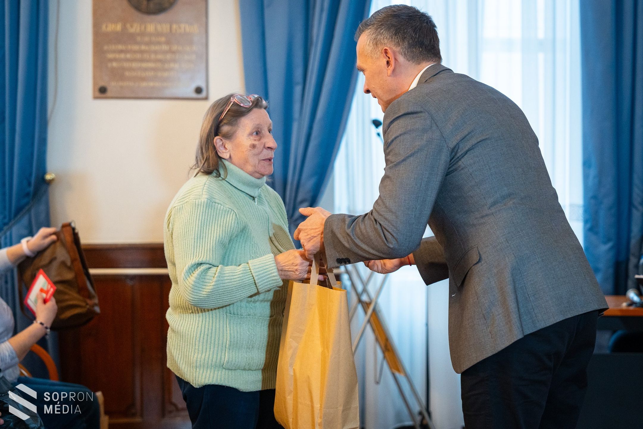 A nehezebb sorsú polgártársaink karácsonyát tartották a volt Megyeházán