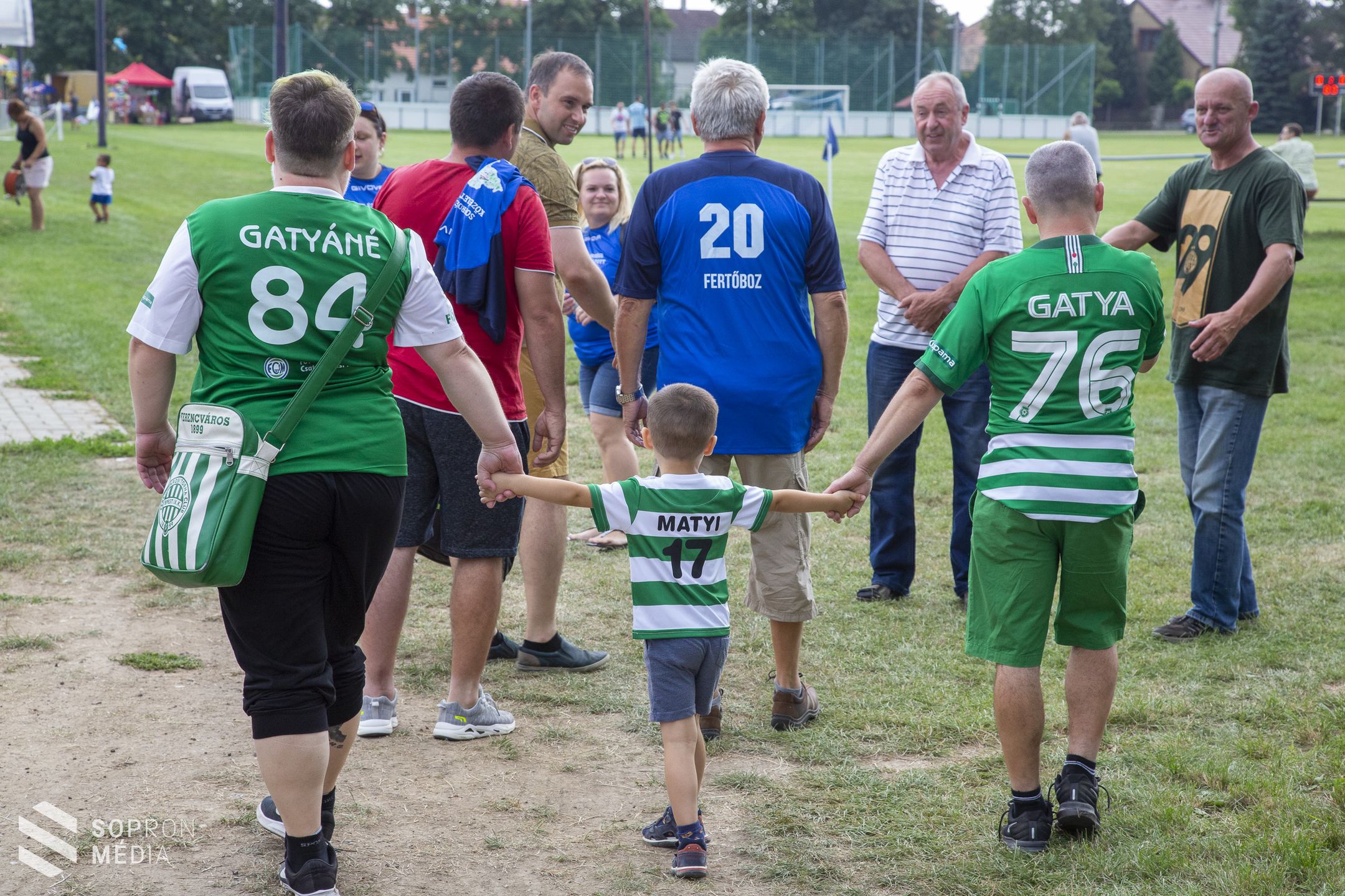 Ismét Sopron környékén lépett pályára az FTC öregfiúk csapata