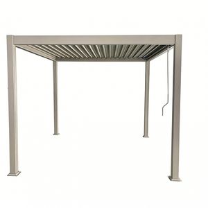 Aluminium-Bioklimatik-Pergola (3x3 m) beige 406.890 Ft mit Umbauhalterung