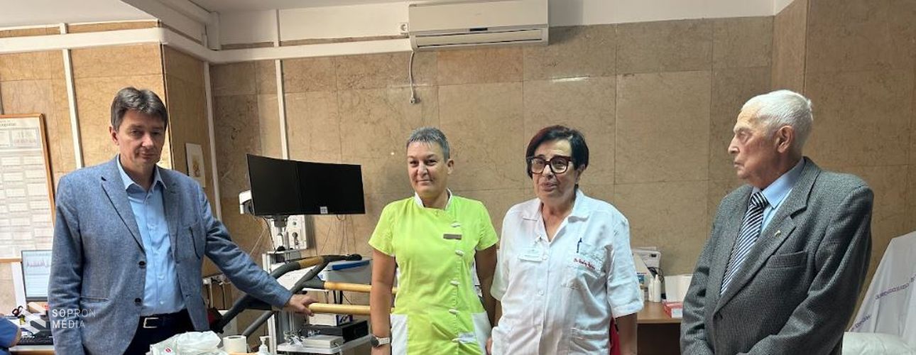 Új Holter EKG-rendszer segíti a betegellátást a Soproni Gyógyközpontban