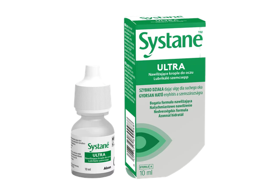 Systane Ultra nedvesítő szemcsepp lubrikans (10ml)