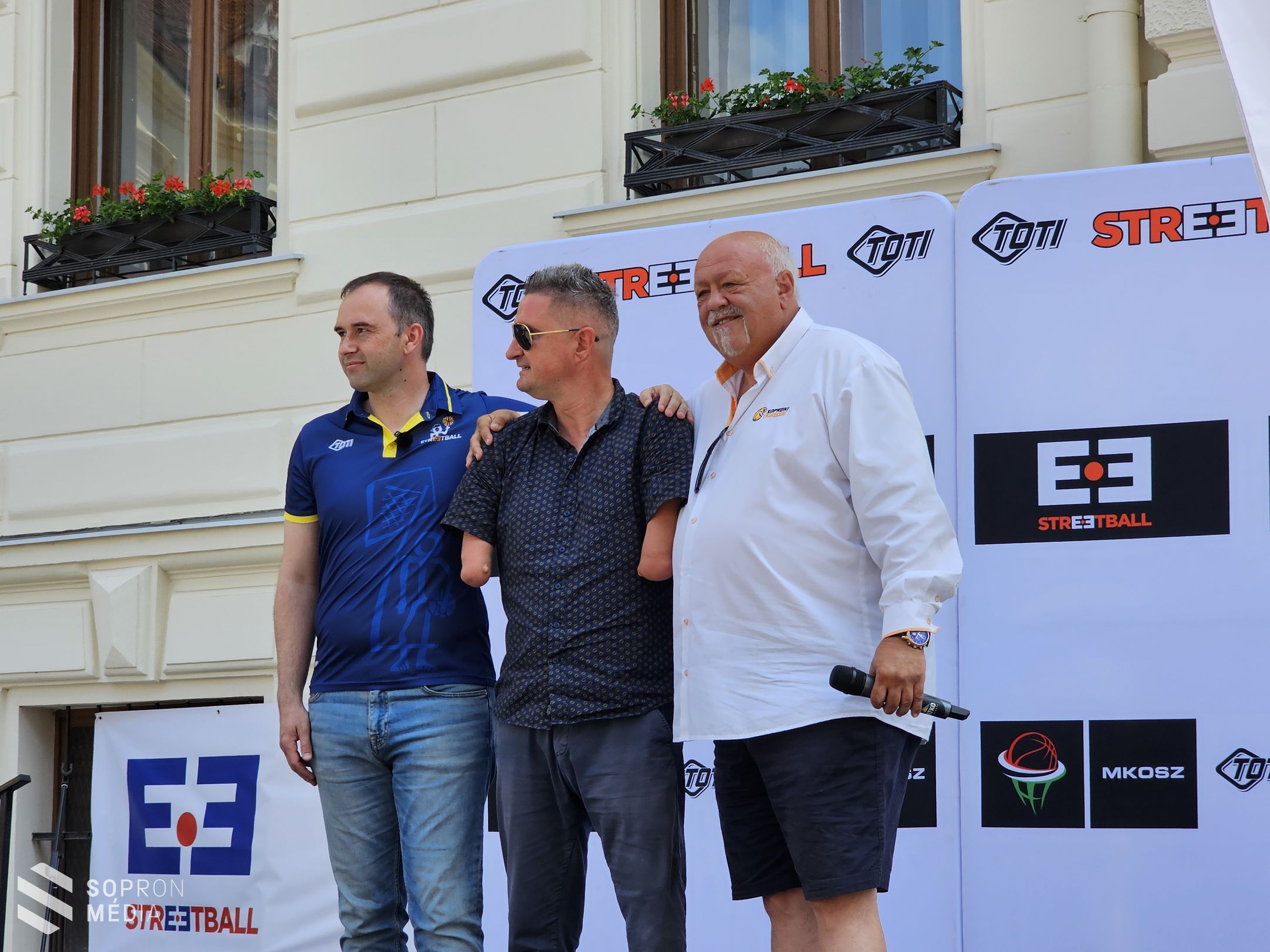 Sopronba érkezett a Streetball rendezvénysorozat
