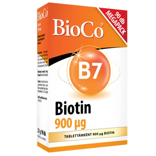 BioCo Biotin 900 mcg tabletta Megapck (90x)