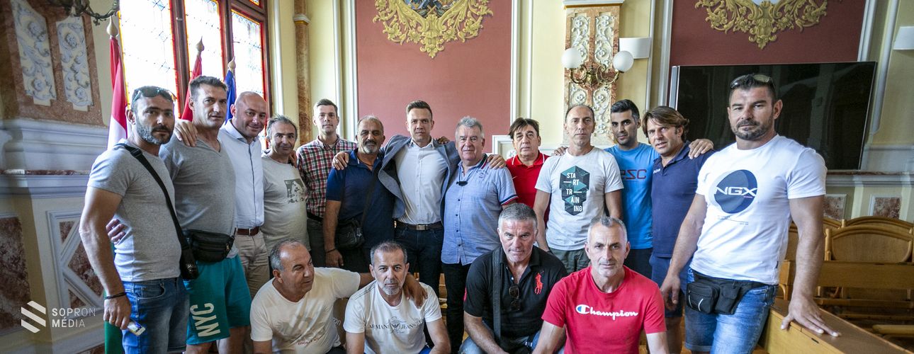 Spártából érkezett csoport Sopronba